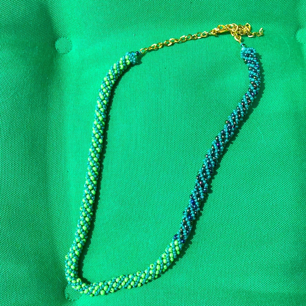 Green Blue Necklace